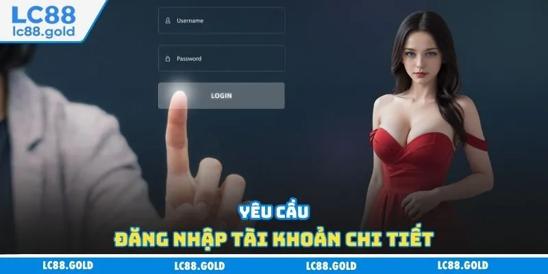 Yêu cầu đăng nhập tài khoản chi tiết Yêu cầu đăng nhập tài khoản chi tiết